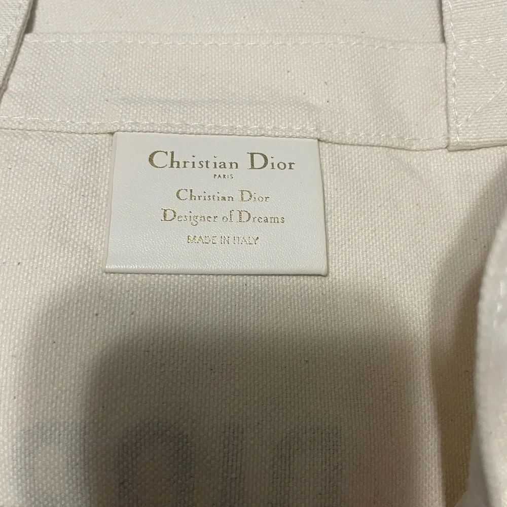 New in Bag Christian Dior Designer of Dreams / Around The World GWP Tote Bag
